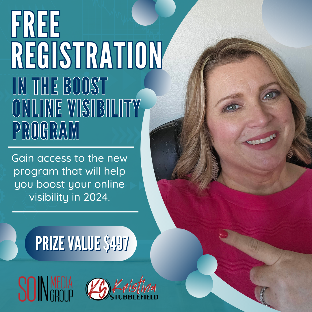 Free Registration in Boost Online Presence Course